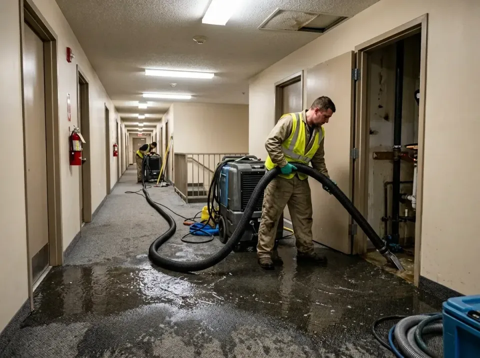 multi-unit-apartment-hallway-f-005 — frequently asked questions, Emergency Burst Pipe Water Extraction & Removal in Westby,…